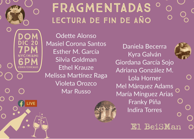 FRAGMENTADAS lectura de fin de año